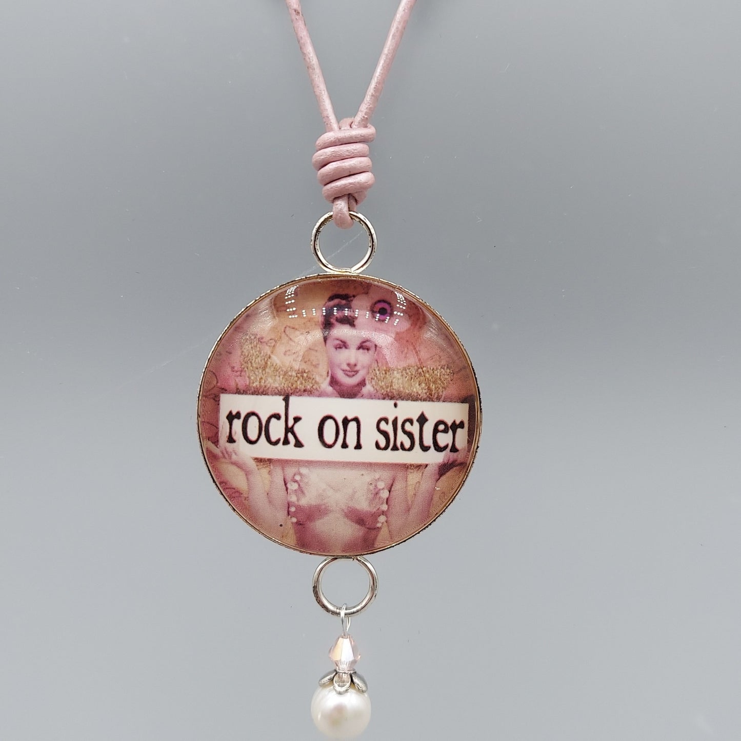 Rock On Sister Necklace