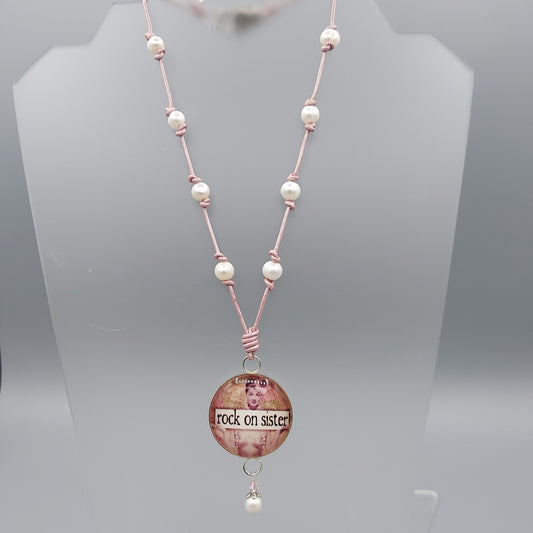 Rock On Sister Necklace