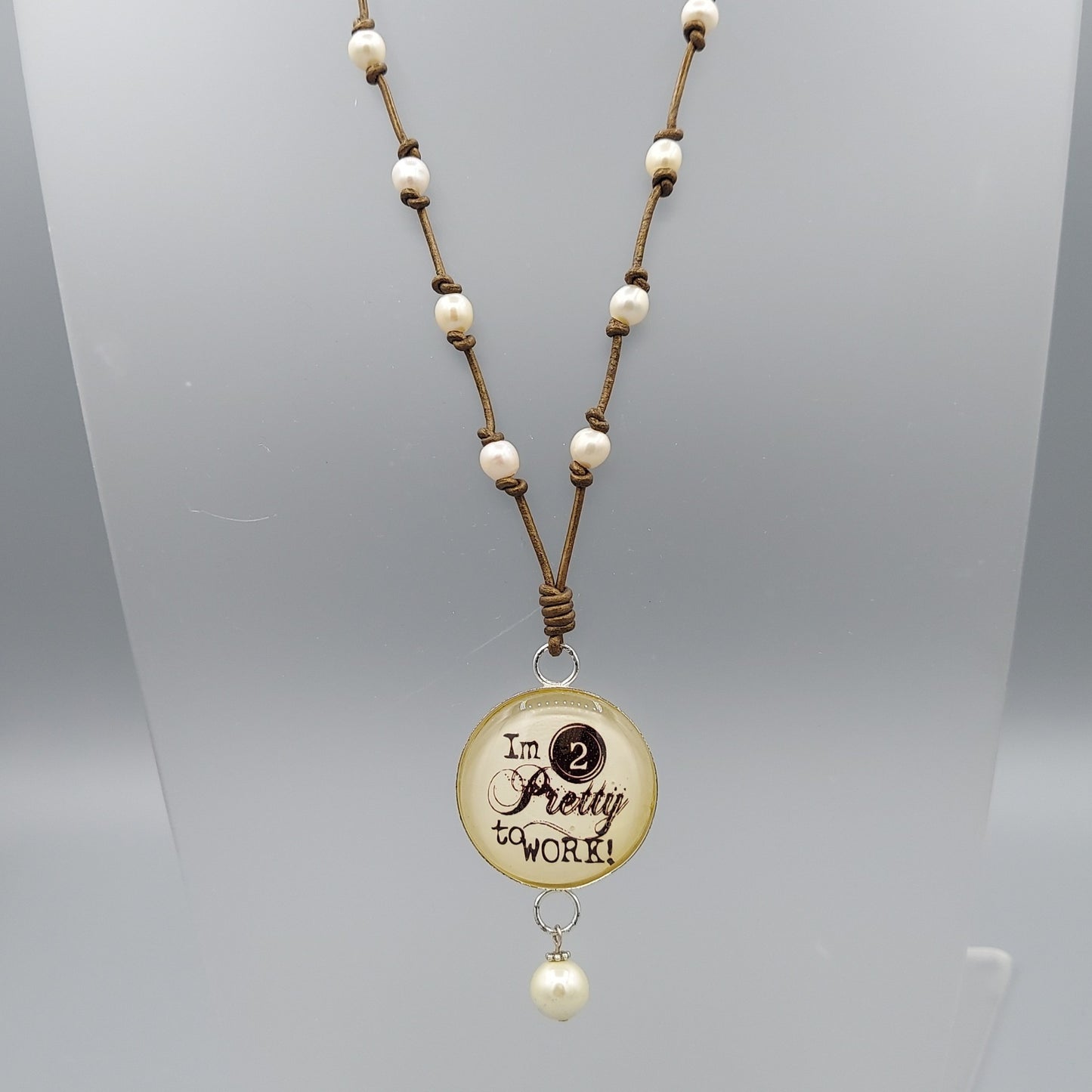 2 Pretty to Work Necklace